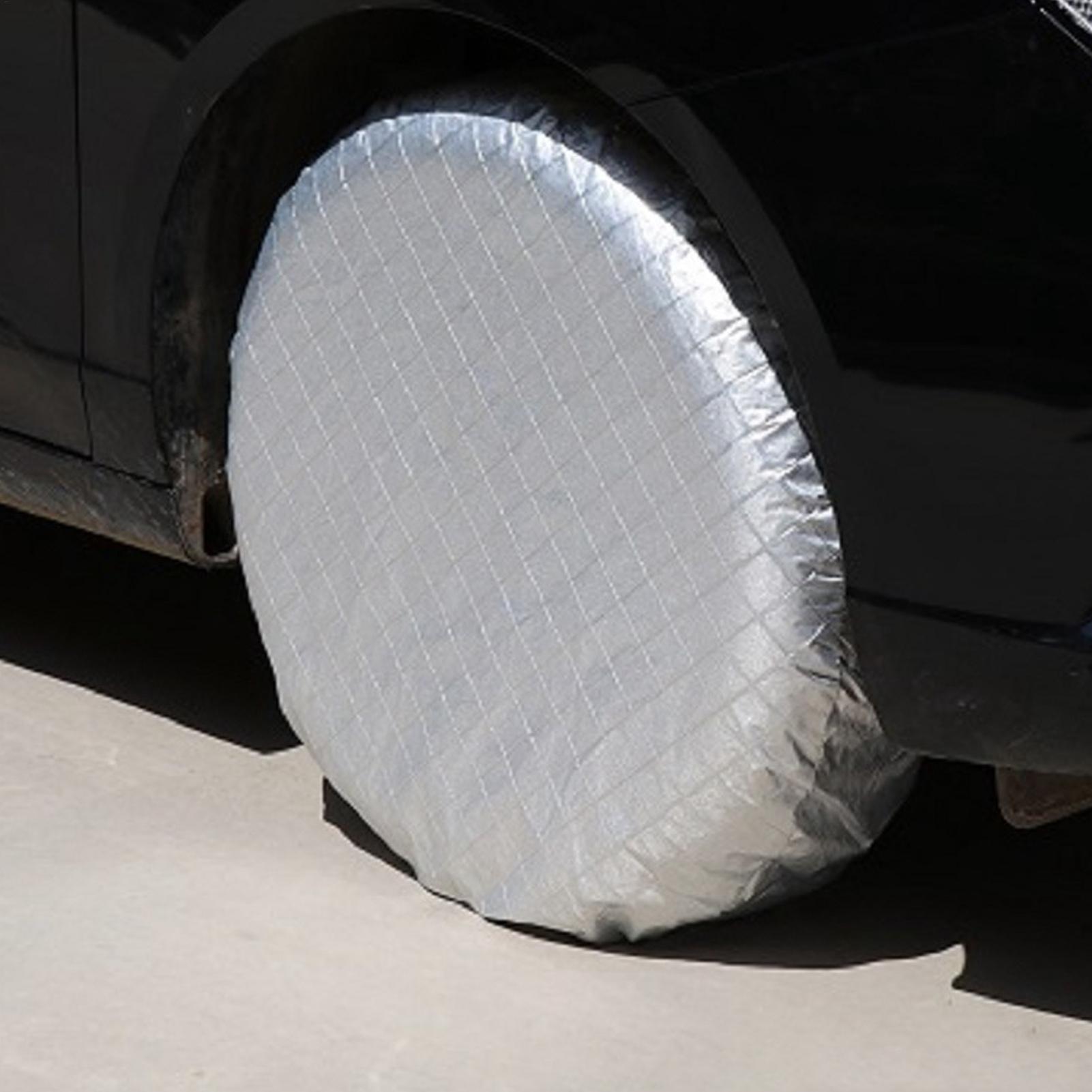 Aluminum Foil Heavy Duty - Чехлы для шин автодомов, 4 штуки,