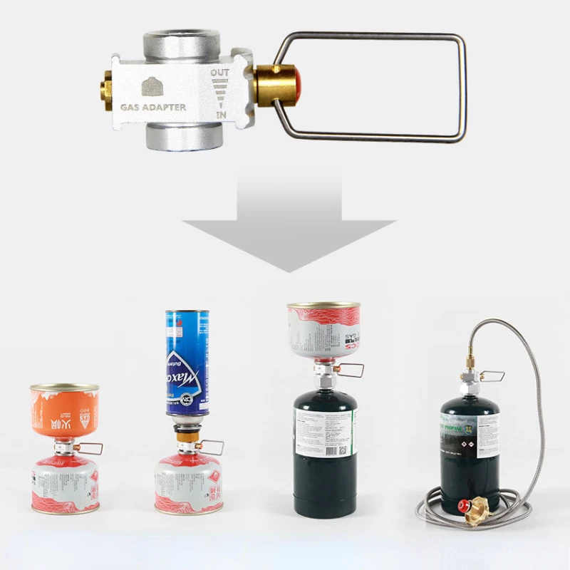 Camping Cooking Gas Stove - Адаптер для заправки газовой плиты на