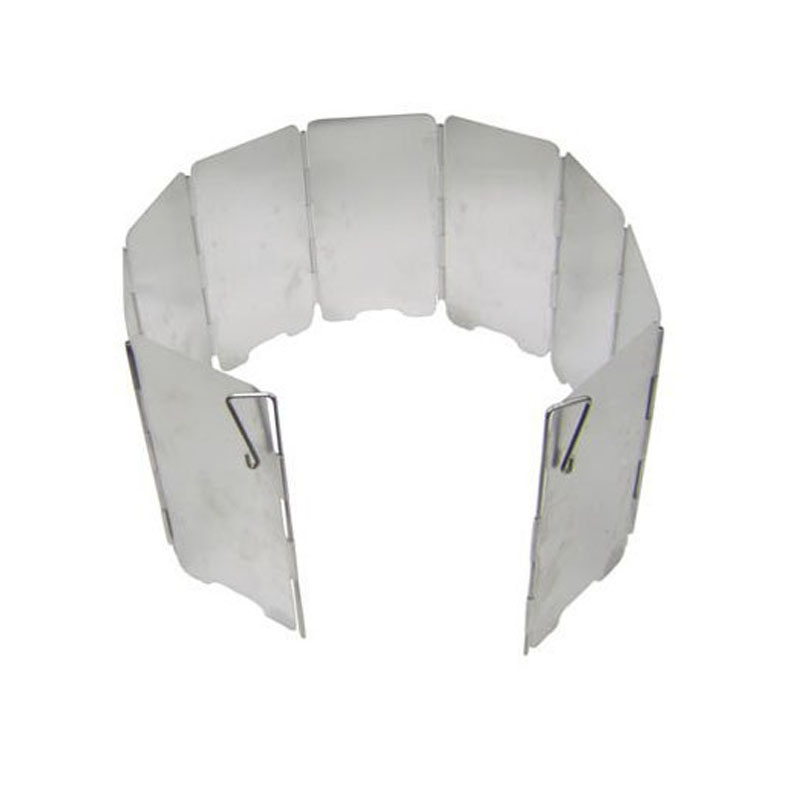 Camping Cooking Windshield - 9-пластинная газовая плита, ветрозащитный экран 7,5*13,5