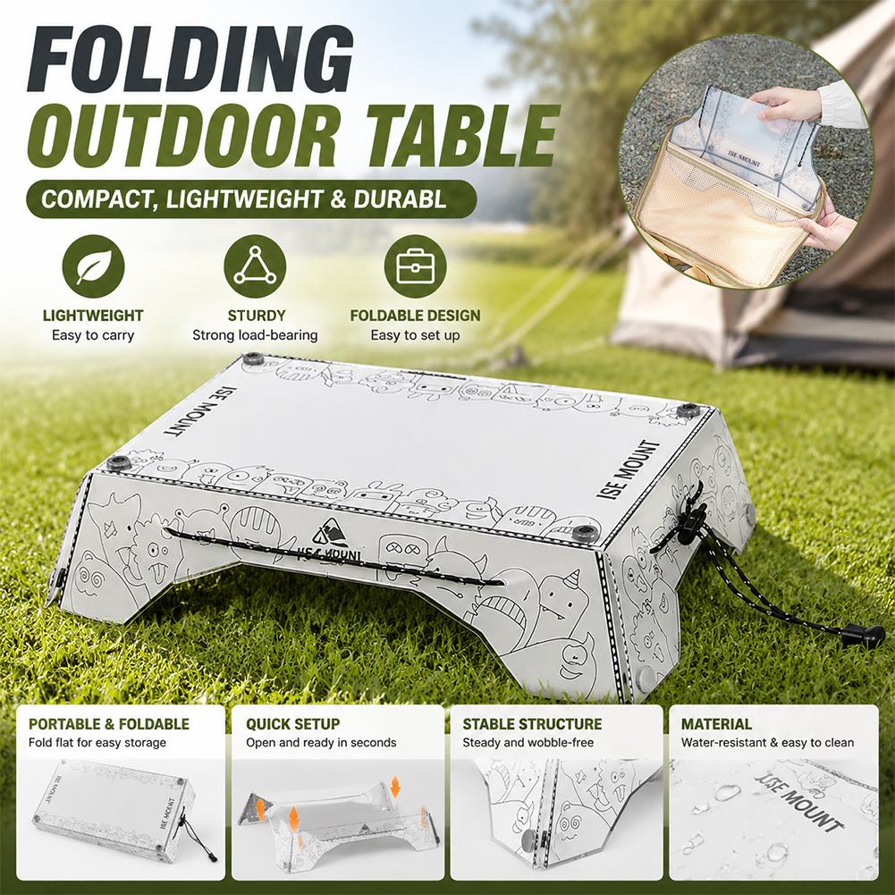 Camping Cooking Table With Storage - Портативный многофункциональный складной стол для кемпинга
