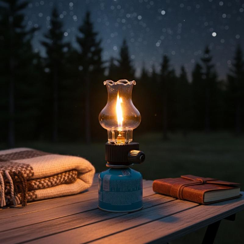 Camping Cooking Butane - Компактная портативная газовая лампа на бутане