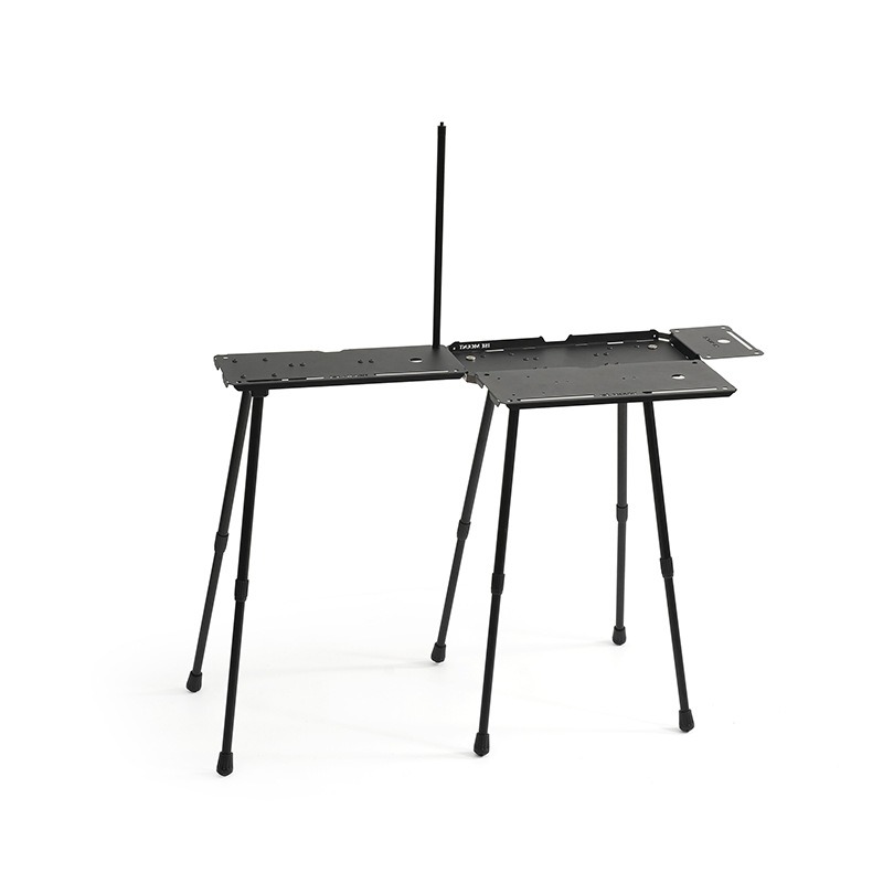 Camping Cooking Table With Storage - Складной походный стол с подставкой для