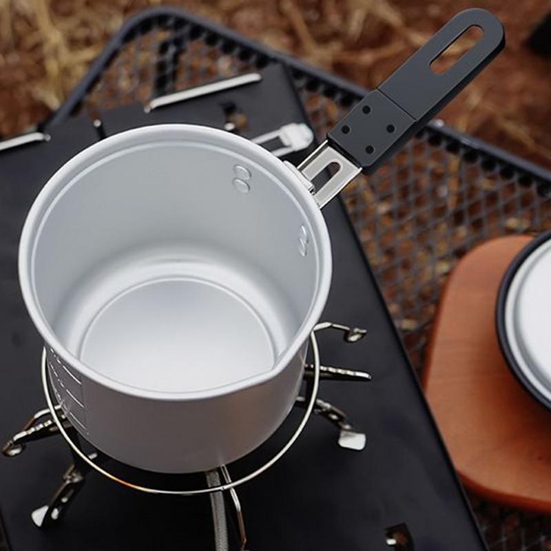 Camping Lightweight Cooking Pot - Складная походная кастрюля 700 мл из