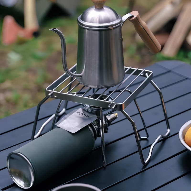Camping Lightweight Cooking Pot - Складная подставка для гриля из нержавеющей