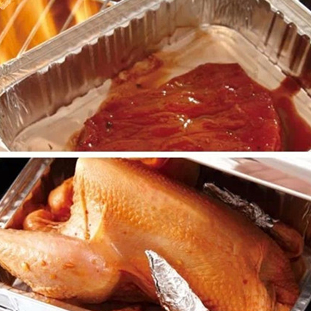 Aluminum Foil Heavy Duty - 10 шт. одноразовых поддонов для сбора