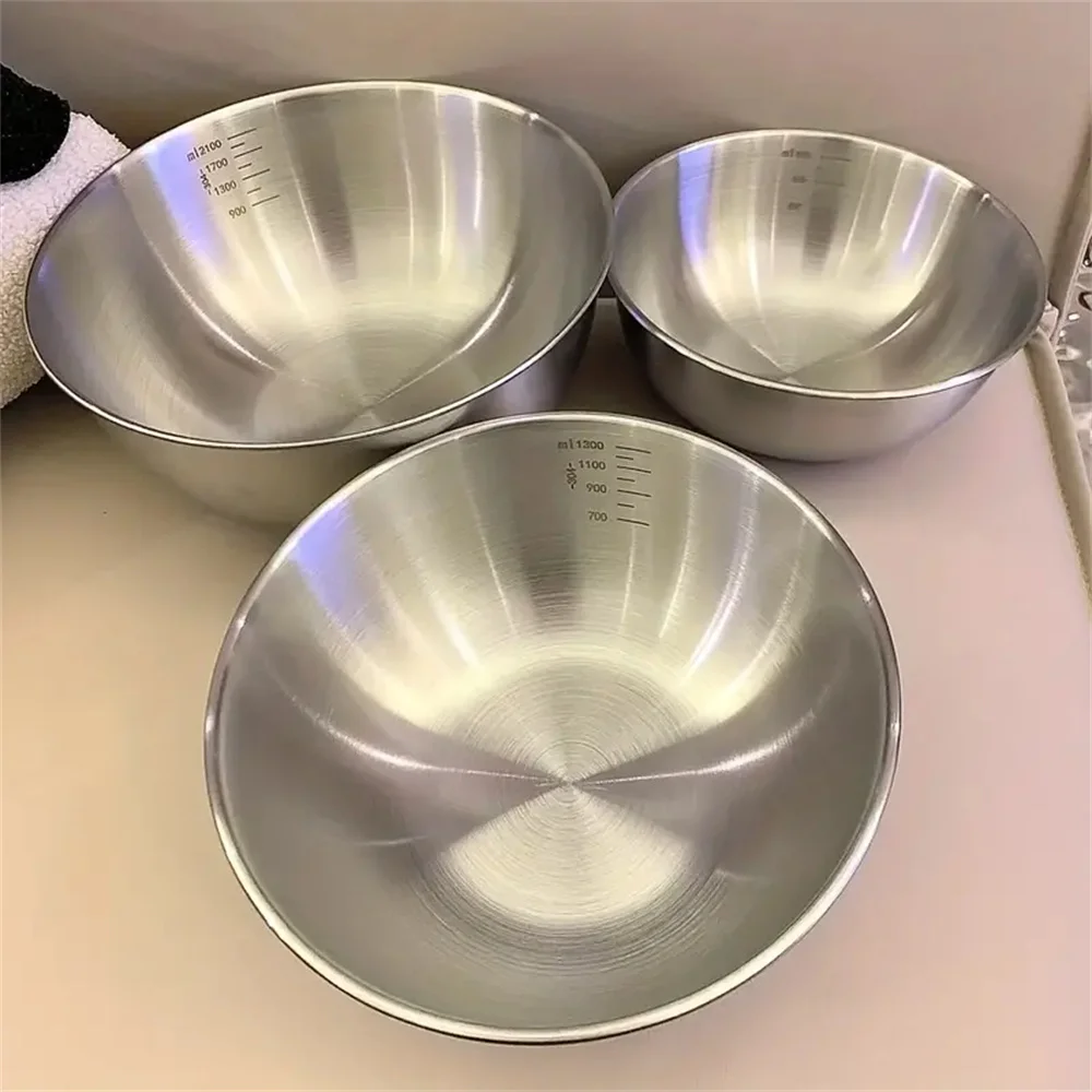 Camping Cooking Tool Set - Набор из 3-х мисок из нержавеющей