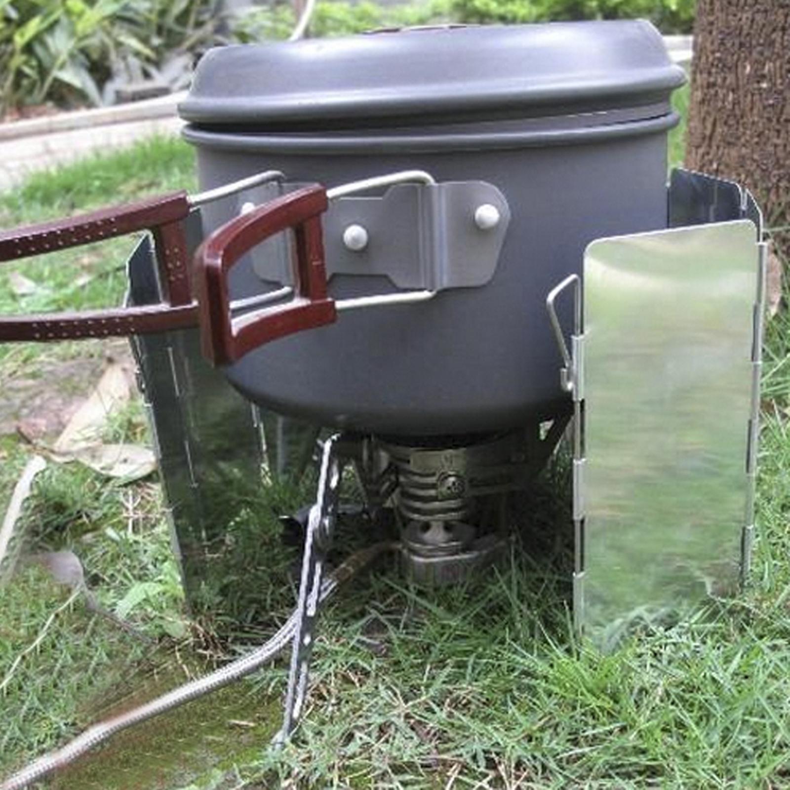 Складная ветрозащитная панель  – обзор и цена Camping Cooking Windshield