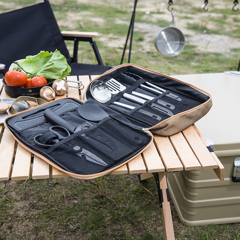 Набор походной кухонной утвари – обзор и цена Camping Cooking Tool Set