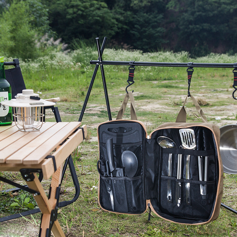 Набор походной кухонной утвари – обзор и цена Camping Cooking Tool Set