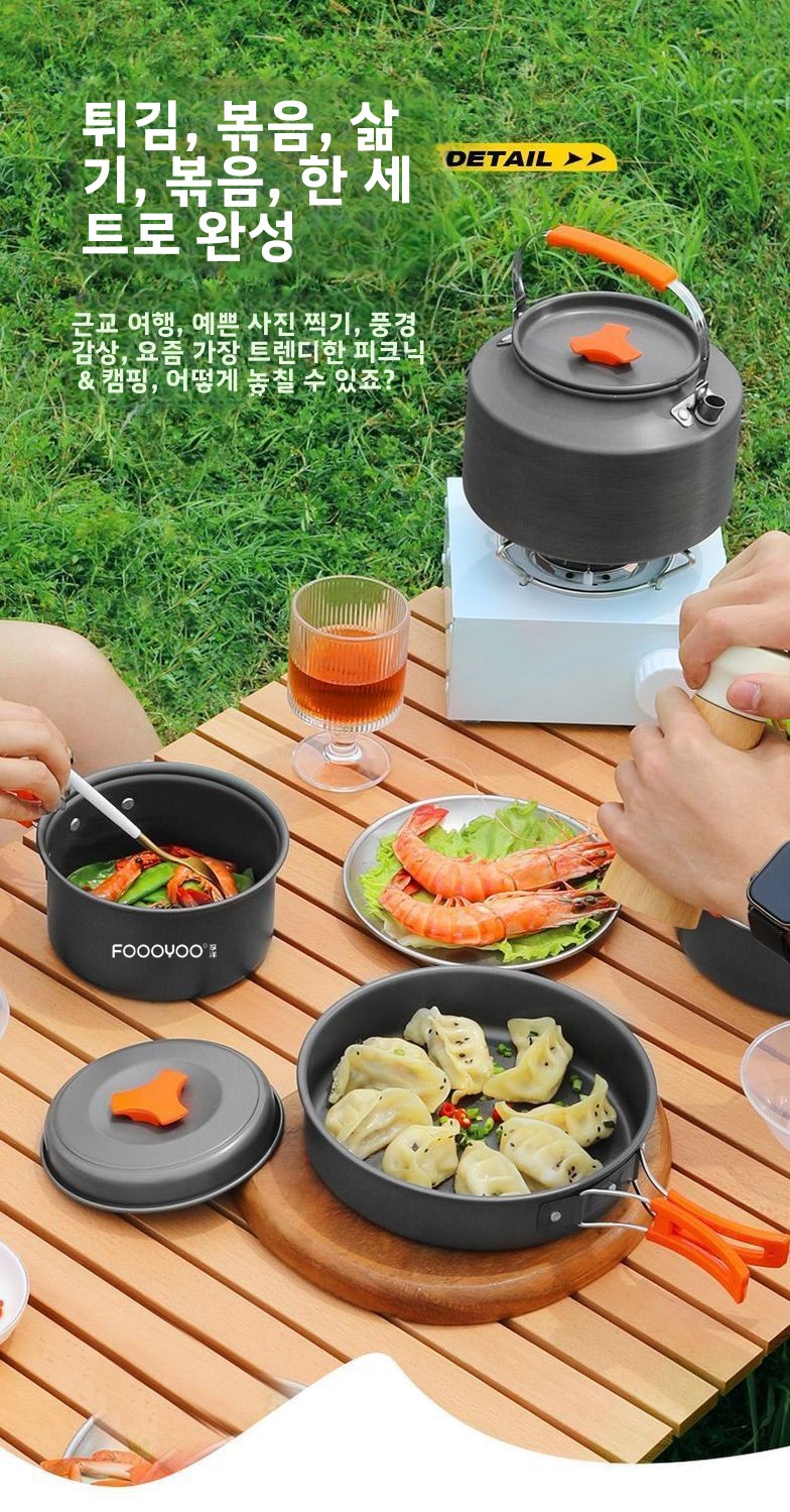 Набор походной посуды для кемп – обзор и цена Camping Lightweight Cooking Pot
