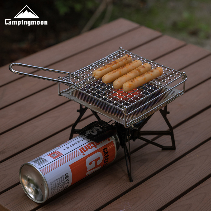 CAMPINGMOON Складная решетка д – обзор и цена Cooking On Camping Stove