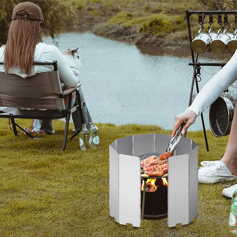 Ветрозащитный экран для газово – обзор и цена Camping Cooking Windshield
