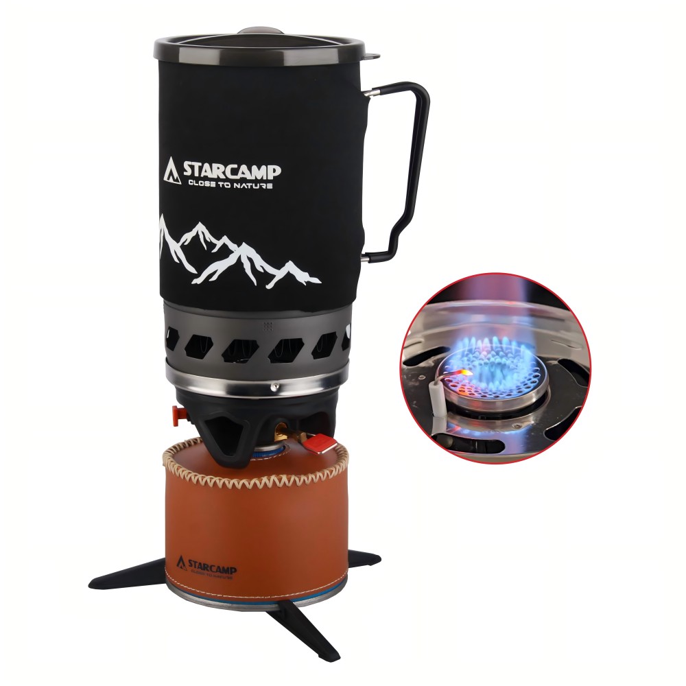 STARCAMP 1400 мл уличная газов – обзор и цена Camping Cooking Gas Stove