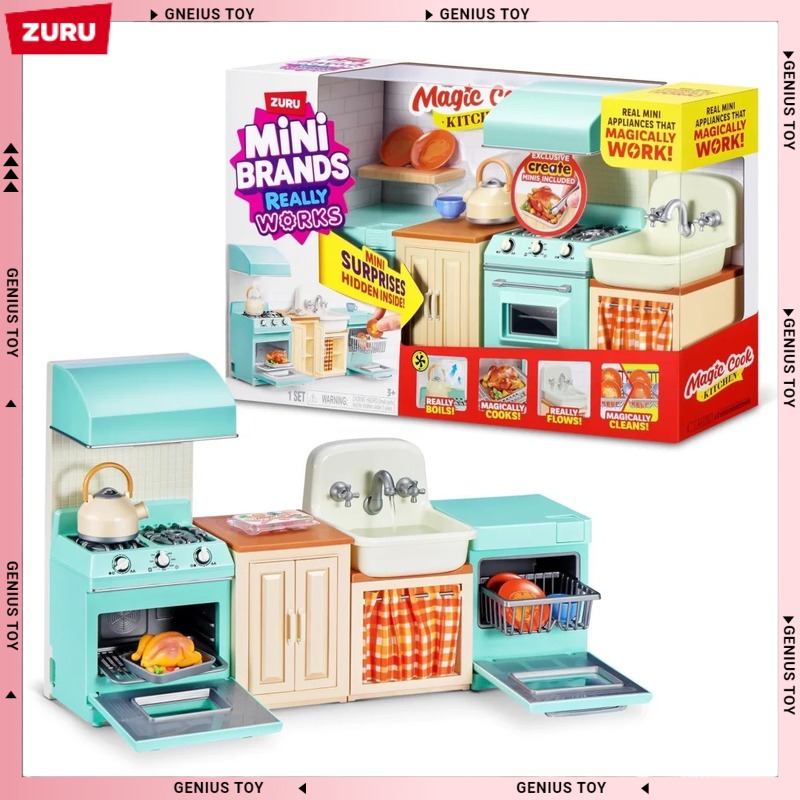 Игровой набор Zuru Mini Brands – обзор и цена Camping Cooking Tool Set