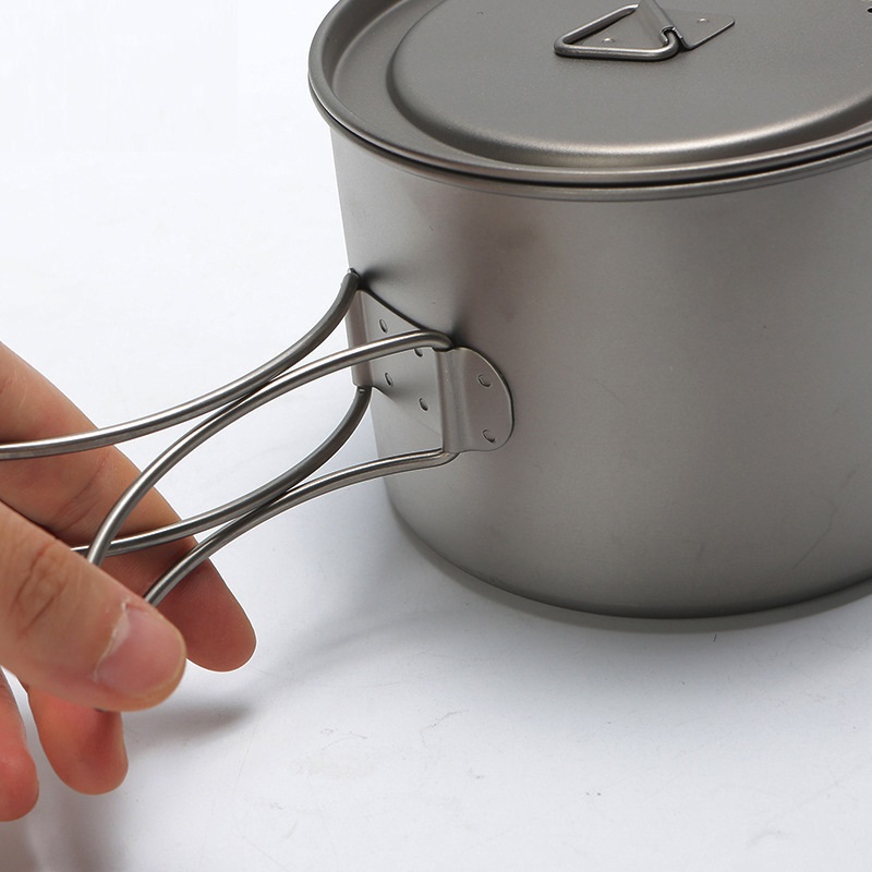 Титановый кастрюля для пикника – обзор и цена Camping Cooking Tool Set