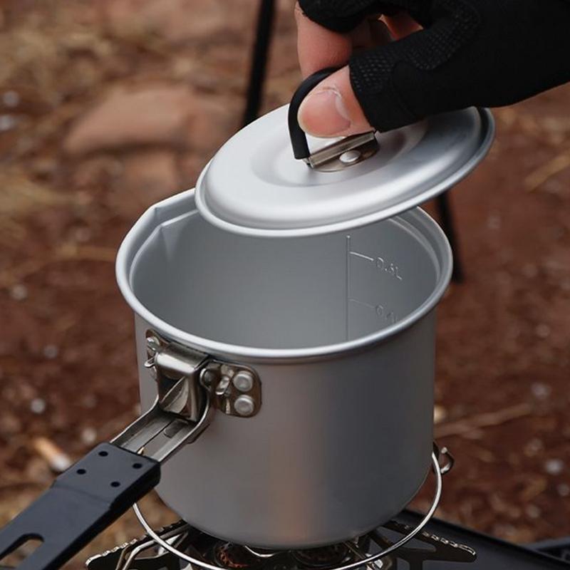 Складная походная кастрюля 700 – обзор и цена Camping Lightweight Cooking Pot