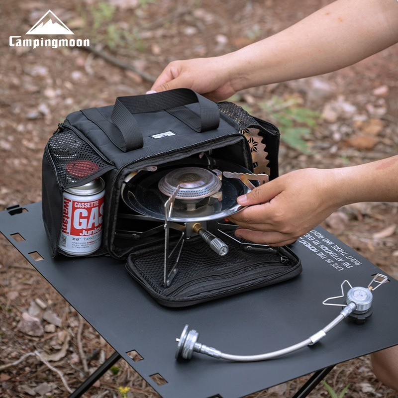 CAMPINGMOON BKXD-5F-B маленька – обзор и цена Cooking On Camping Stove