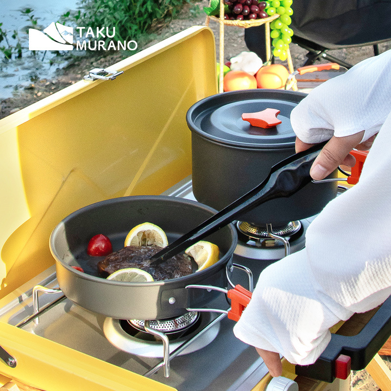 Набор походной посуды для приг – обзор и цена Camping Cooking Table With Storage