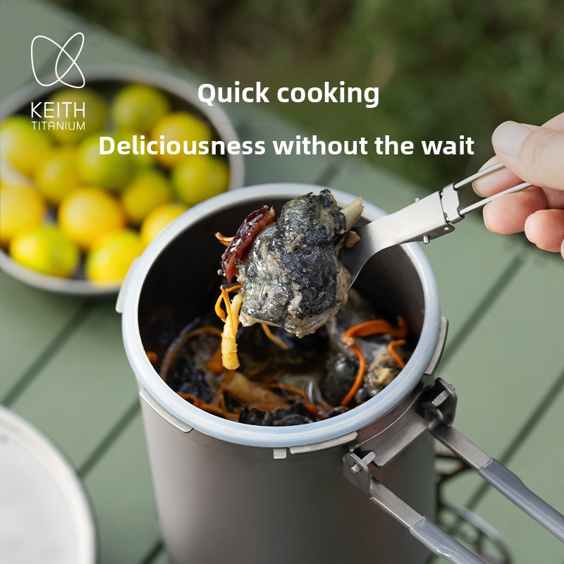 Keith Pure Titanium Уличная ск – обзор и цена Camping Lightweight Cooking Pot