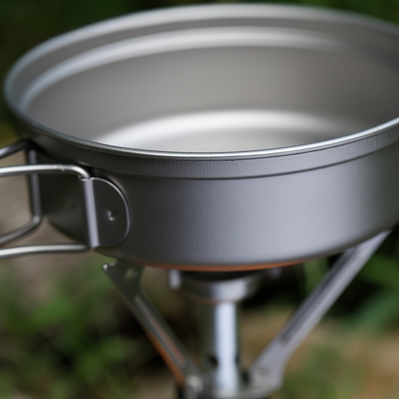 Набор посуды из чистого титана – обзор и цена Camping Lightweight Cooking Pot