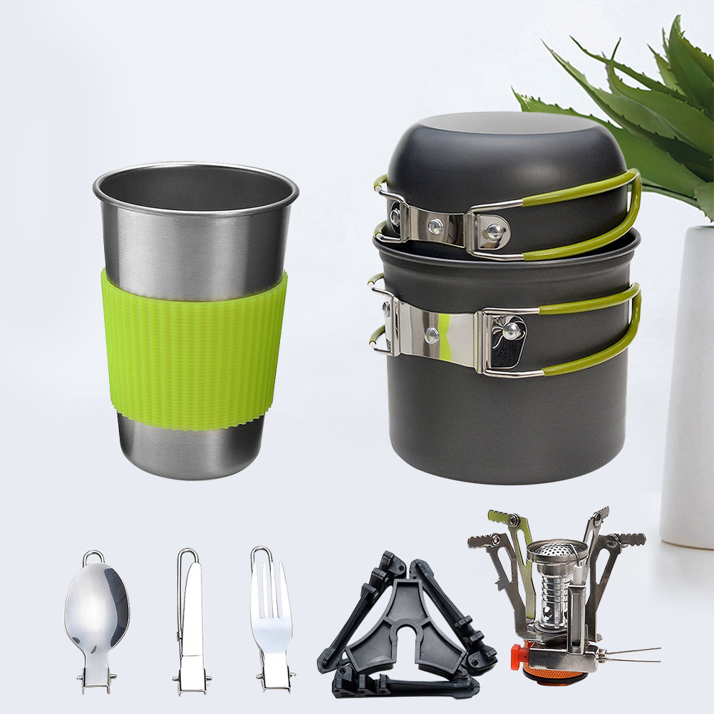 Набор походной посуды для кемп – обзор и цена Camping Lightweight Cooking Pot